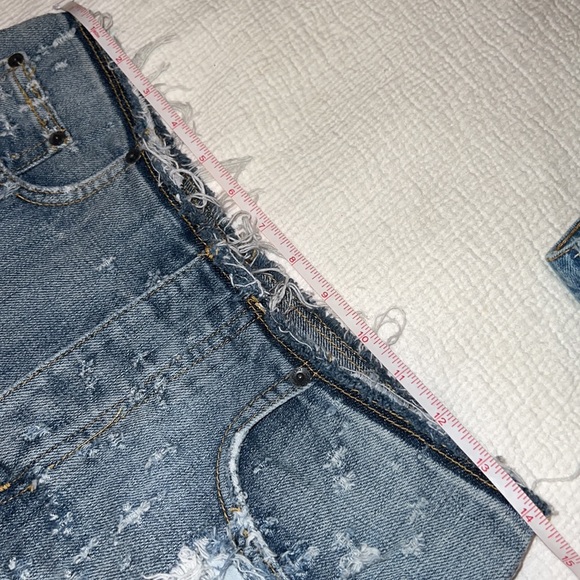 CARMAR Distressed Denim Shorts - Picture 9 of 9
